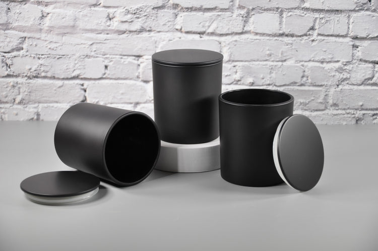 Frosted Candle Glass Collection