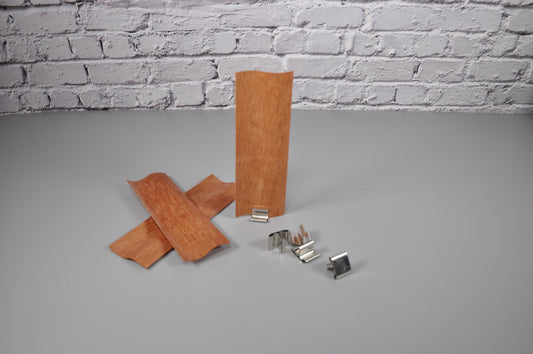 40mm Wooden Wavy S Candle Wicks