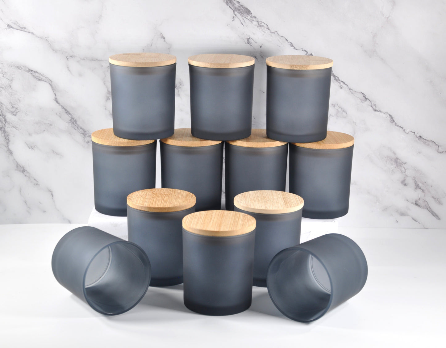 gray-empty-frosted-candle-glass-bamboo-lid-10oz-8oz-wholesale-jars-lids-wholesale-glass-bulk-jars-bulk-glass-candle-jars-candle-jars-bulk-grey-empty-candle-jars-candle-containers-candle-jars-wholesale-empty-candle-vessels-holders-containers