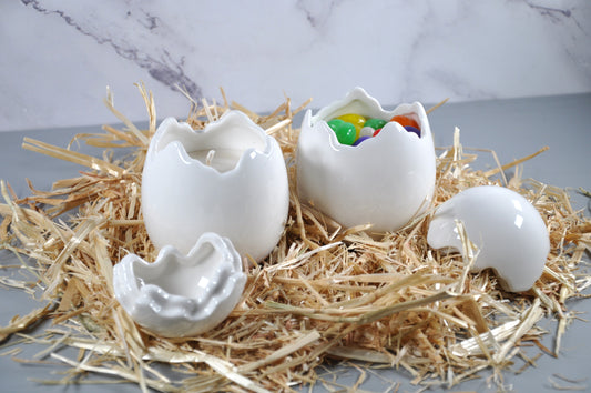 8oz Ceramic Egg