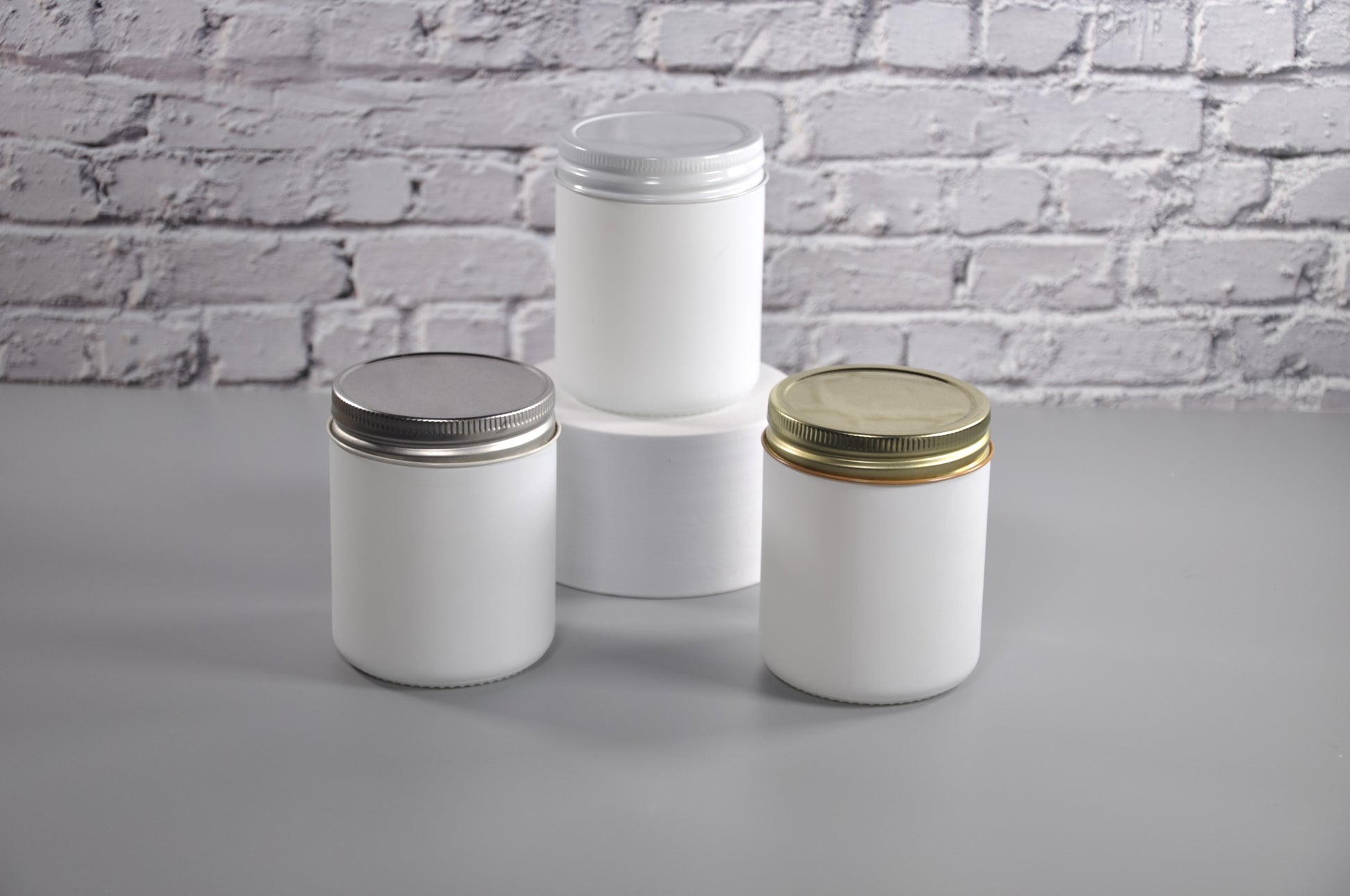white_candle_jars_candle_jars_lids_Nomad_Jars_mason_jars_9oz_jars_candle_jars_bulk_empty_candle_jars_candle_vessels_3_scents_candles_NY_Miller_place_white_candle_glass