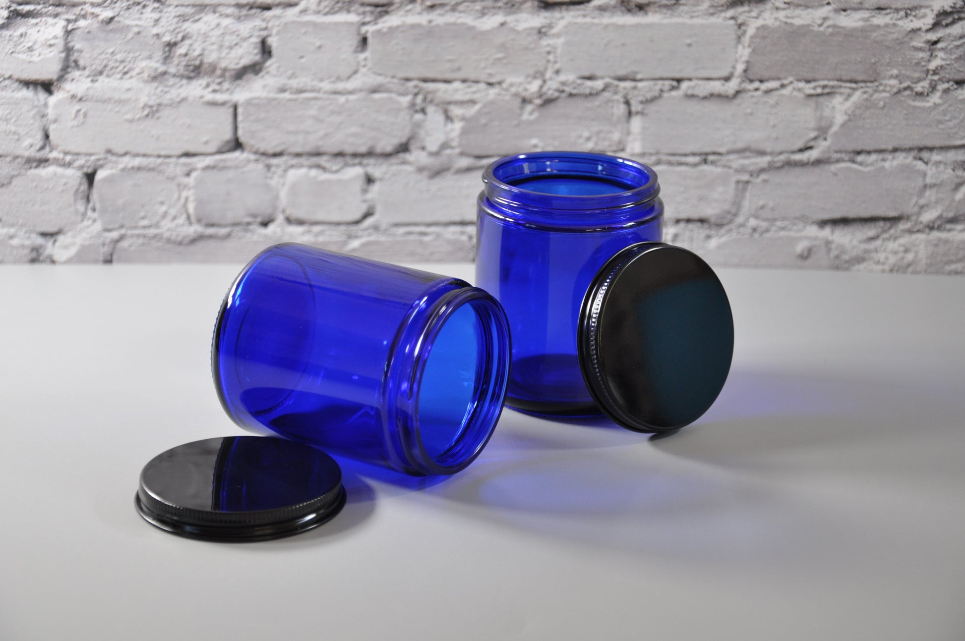 9-oz-mason-jar-blue-lid-candles-lotions-wholesale-jars-lids-bulk-jars-lids-wholesale-bulk-glass-vessels-containers-holders-3-scents-candles-miller-place-NY