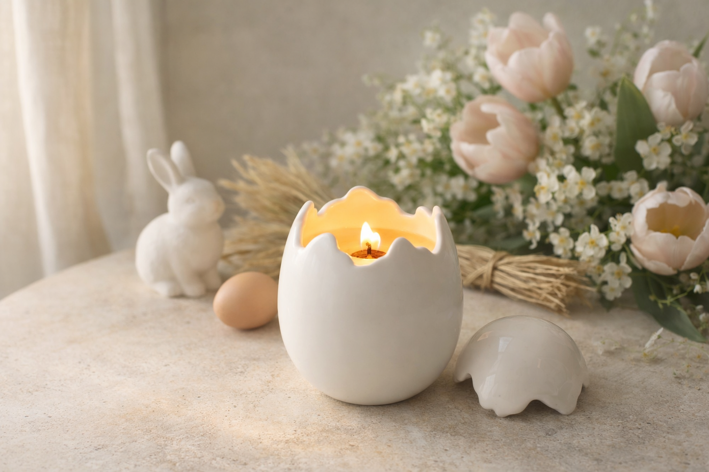 8oz Ceramic Egg