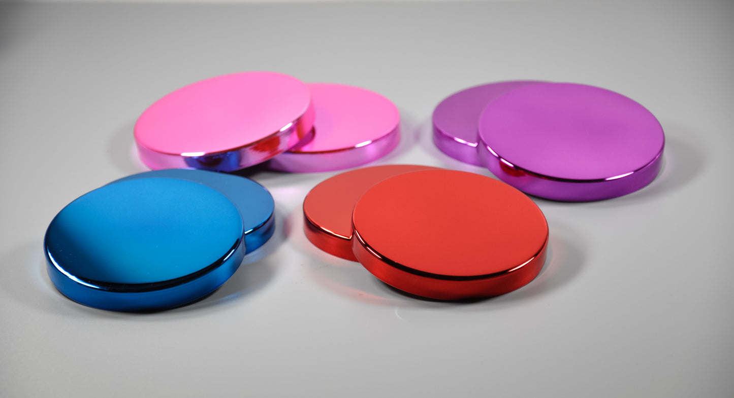 10oz Clear Candle Glass with Electroplated Iron Slip-Cover Lid