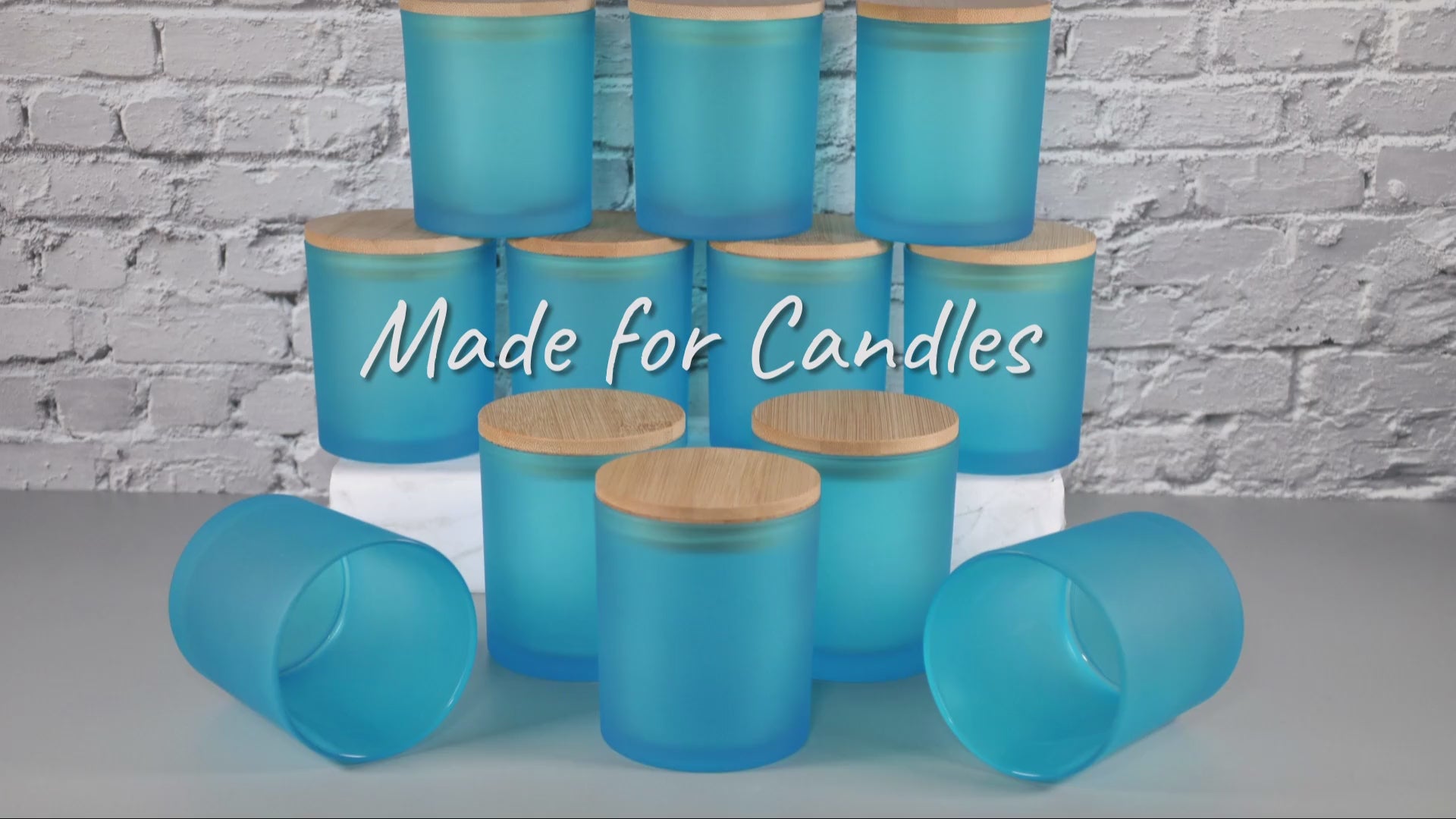 video-blue-topaz-10oz-frosted-candle-glass-bamboo-lid-3-scents-candles-NY-bulk-wholesale-jars-lids-unique-candle-vessels